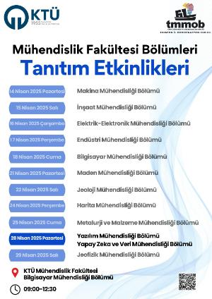 Mühendislik Fakültesi Tanıtım Etkinlikleri