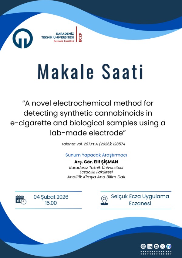 Eczacılık Makale Saati