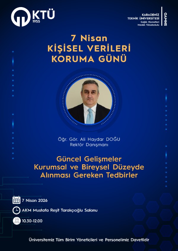 7 Nisan Kişisel Verileri Koruma Günü