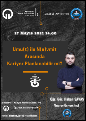 UMU(T) ile N(E)VMİT Arasında Kariyer Planlanabilirmi ?