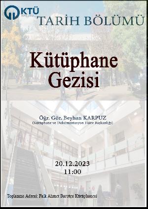 Kütüphane Gezisi