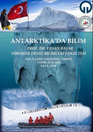 Antartika'da Bilim İsimli Söyleşi