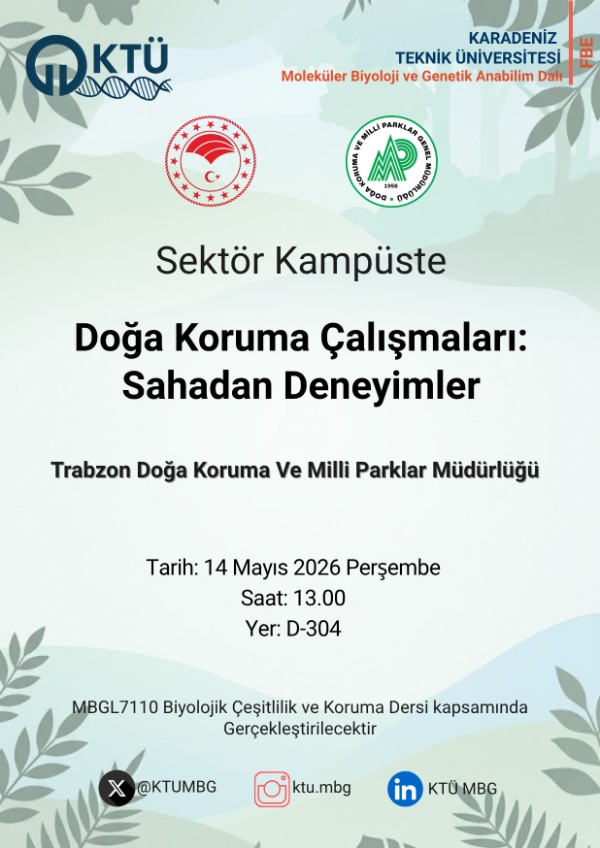 Doğa Koruma Çalışmaları: Sahadan Deneyimler
