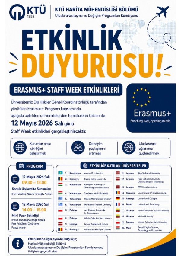 KTU ERASMUS Staff Week