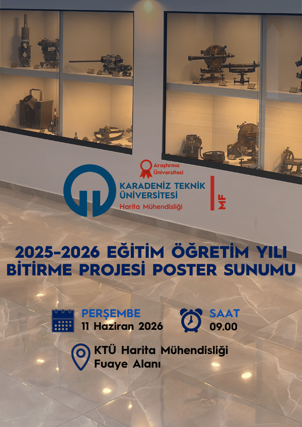 2025-2026 Eğitim-Öğretim Yılı Bitirme Projesi Sunumu