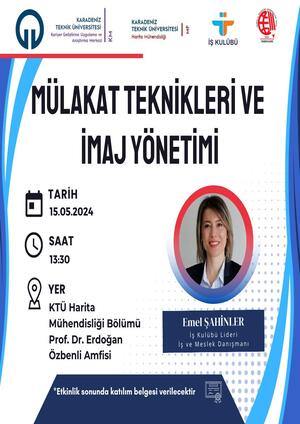 Mülakat Teknikleri ve İmaj Yönetimi