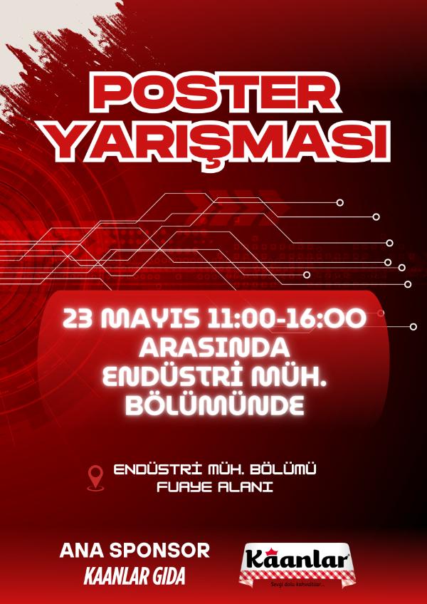 Bitirme Tasarım Projeleri Poster Sunumları 23 Mayıs'ta!
