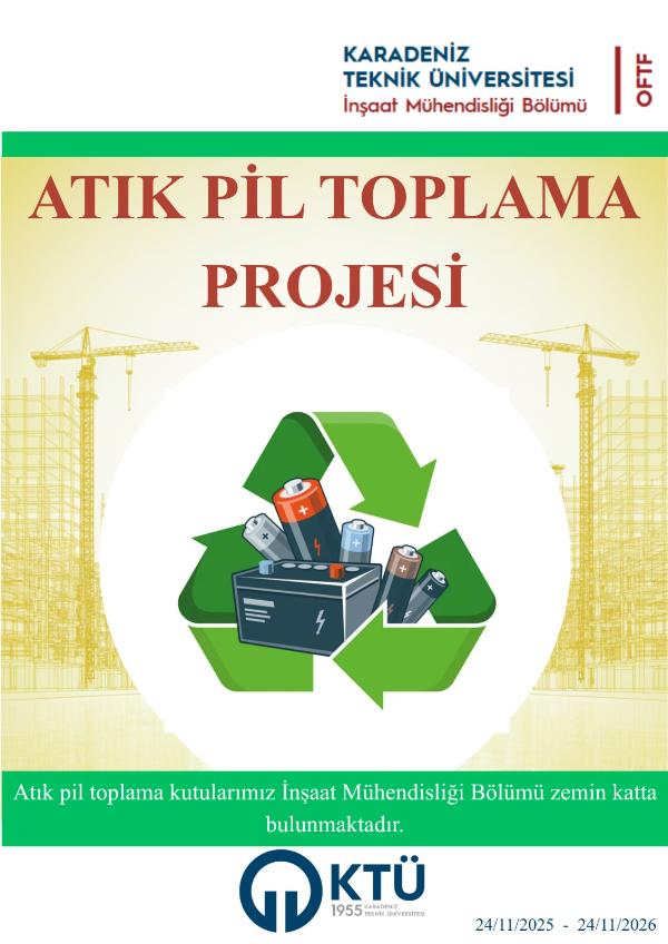 Atık Pil Toplama Projesi