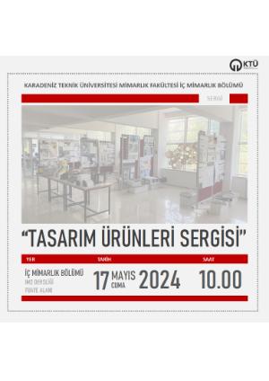  "Tasarım Ürünleri Sergisi" 