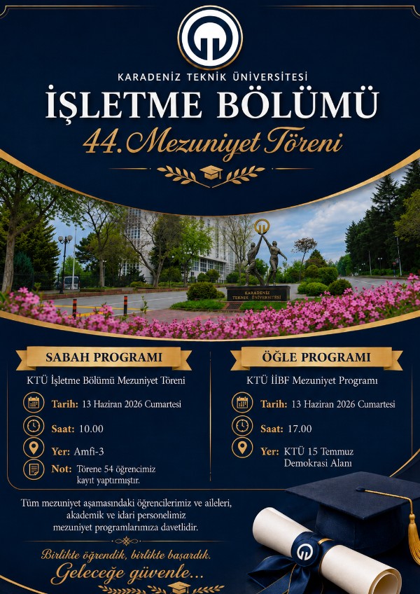 44. Mezuniyet Töreni