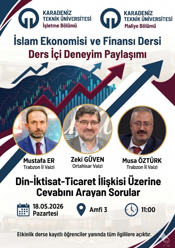 İslam Ekonomisi ve Finansı Ders İçi Deneyim Paylaşımı