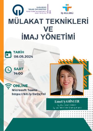 Mülakat Teknikleri ve İmaj Yönetimi