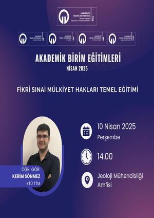 Fikri Sınai Mülkiyet Hakları Temel Eğitimi