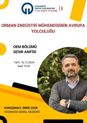 Orman Endüstri Mühendisinin Avrupa Yolculuğu