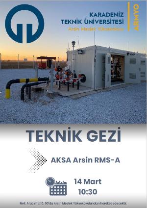 AKSA Arsin RMS-A Teknik Gezisi