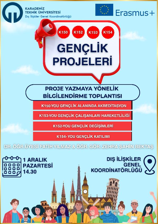 Gençlik Projeleri Yazma Bilgilendirme Toplantısı