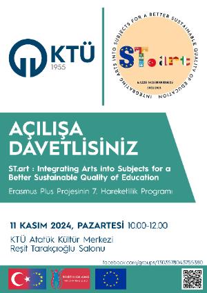 ST.art: Integrating Arts into Subjects for a Better Sustainable Quality of Education Erasmus Plus Projesi