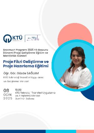 Proje Fikri Geliştirme ve Proje Hazırlama Eğitimi 
