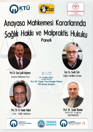 Anayasa Mahkemesi Kararlarında Sağlık Hakkı ve  Malpraktis Hukuku