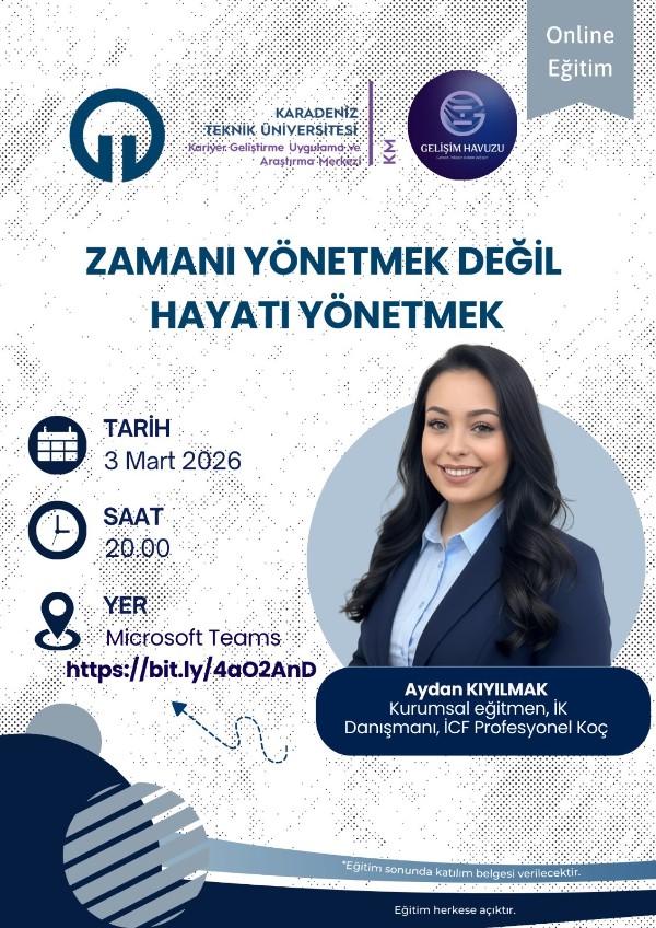 Zamanı Yönetmek Değil Hayatı Yönetmek