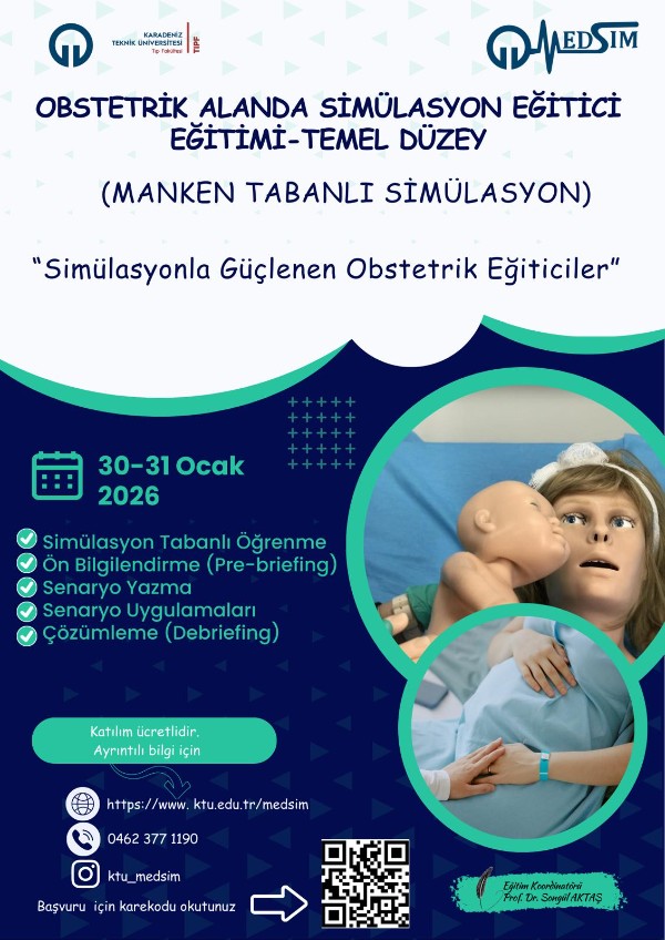 Obstetrik Alanda Simülasyon Eğitici Eğitimi-Temel Düzey 
