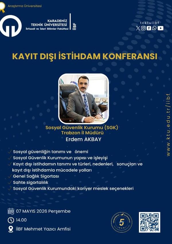Ders İçi Paylaşım Etkinliği-Kayıt Dışı İstihdam Konferansı