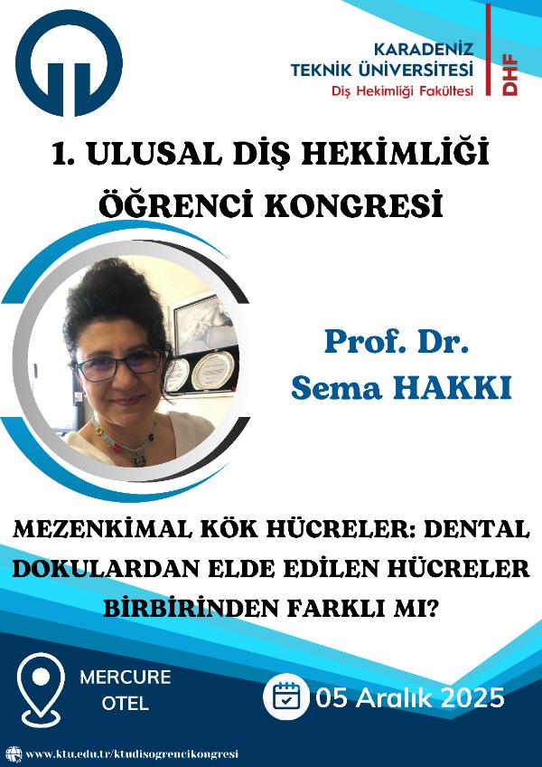 I. Ulusal Diş Hekimliği Öğrenci Kongresi