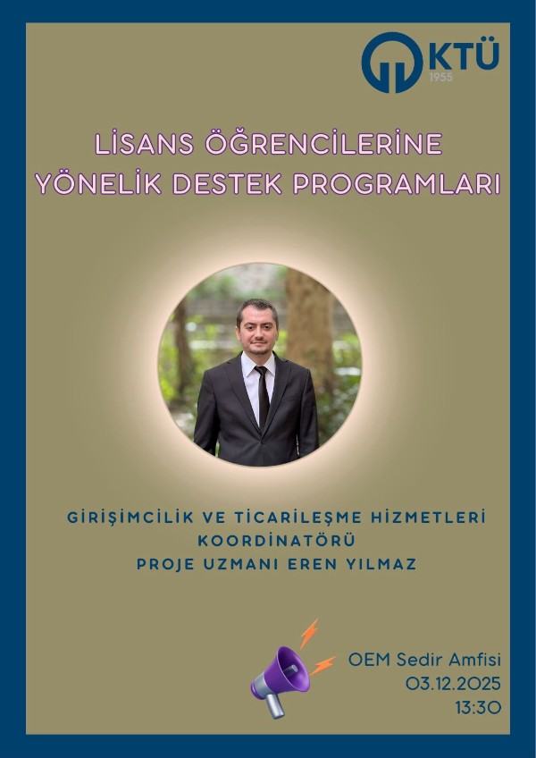 Lisans Öğrencilerine Yönelik Destek Programları