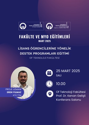 Fakülte ve MYO Eğitimleri