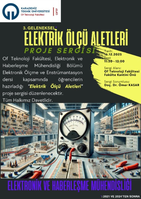 3. Geleneksel Elektrik Ölçü Aletleri Proje Sergisi