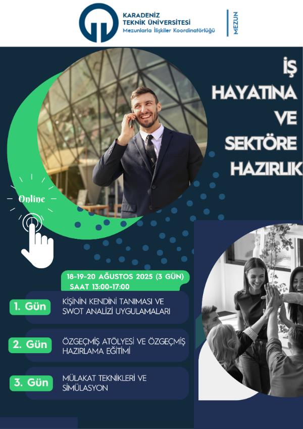 Mezunlarımız İçin Sekötre Hazırlık Eğitimlerimiz Başlıyor