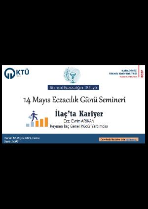 14 Mayıs Eczacılık Günü Semineri