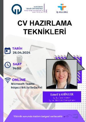 CV Hazırlama Teknikleri