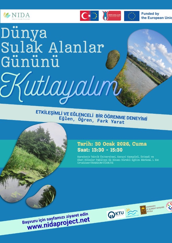 Dünya Sulak Alanlar Gününü Kutlayalım