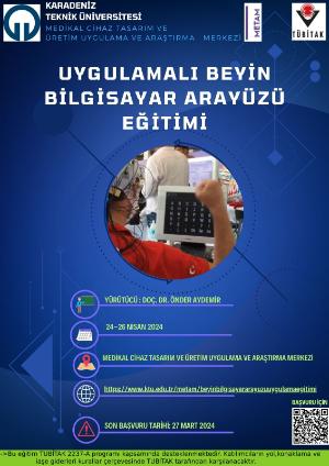 TÜBİTAK 2237-A Uygulamalı Beyin Bilgisayar Arayüzü Eğitimi