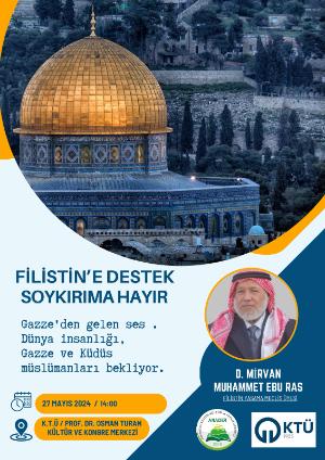 Filistin'e Destek Soykırıma Hayır