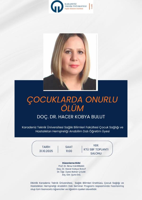 Çocuklarda Onurlu Ölüm