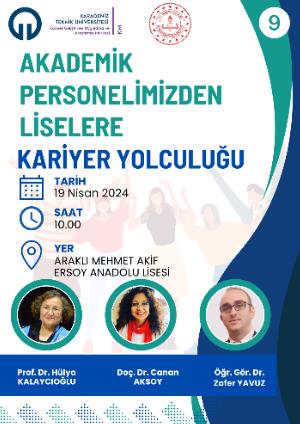 Akademik Personelimizden Liselere Kariyer Yolculuğu