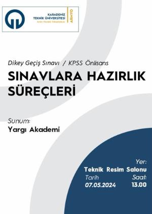 Sınavlara Hazırlık Süreçleri