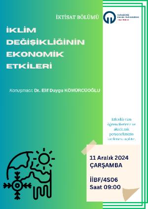 İklim Değişikliğinin Ekonomik Etkileri