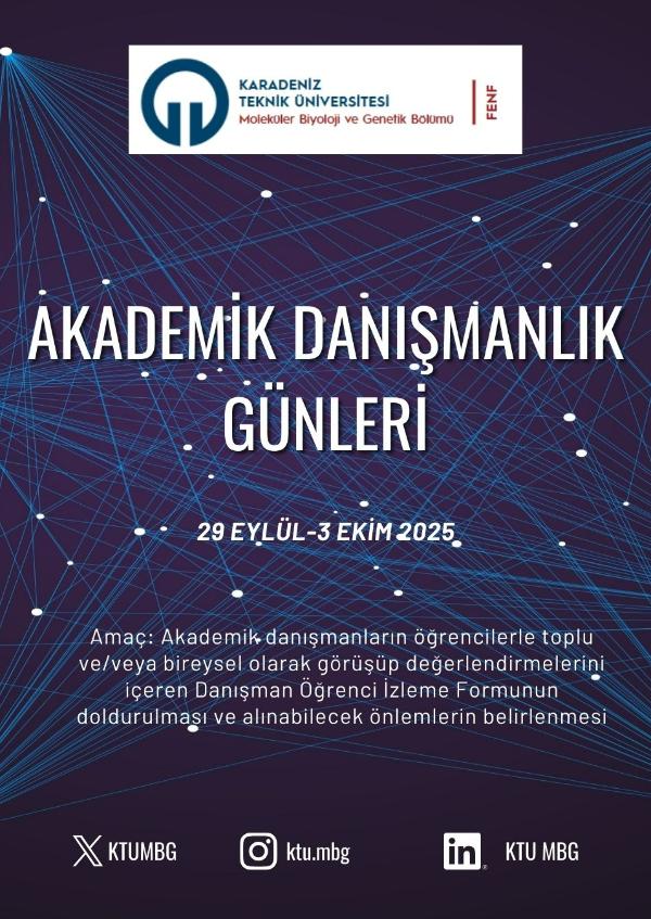 KTÜ MBG'de "Akademik Danışmanlık Günleri" Başlıyor