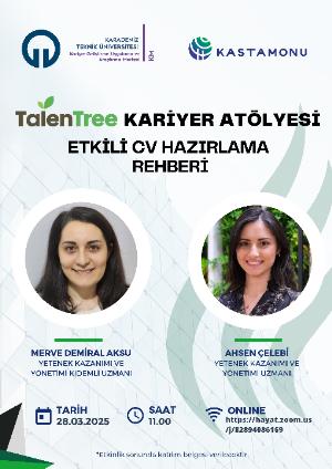 TalenTree Kariyer Atölyesi: Etkili CV Hazırlama Rehberi