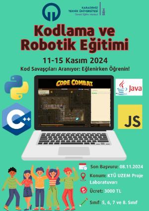 Kodlama ve Robotik Eğitimi - Kasım 2024