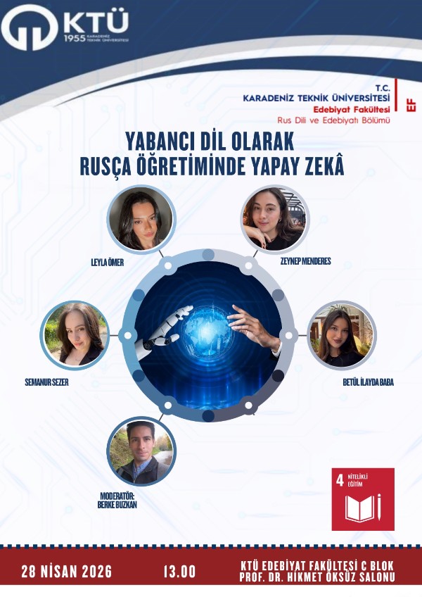 Yabancı Dil Olarak Rusça Öğretiminde Yapay Zekâ