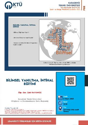 Bilimsel Yanıltma, İntihal Eğitimi