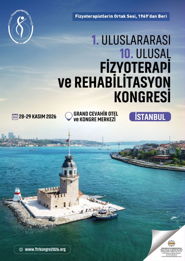 1. Uluslararası 10. Ulusal Fizyoterapi ve Rehabilitasyon Kongresi