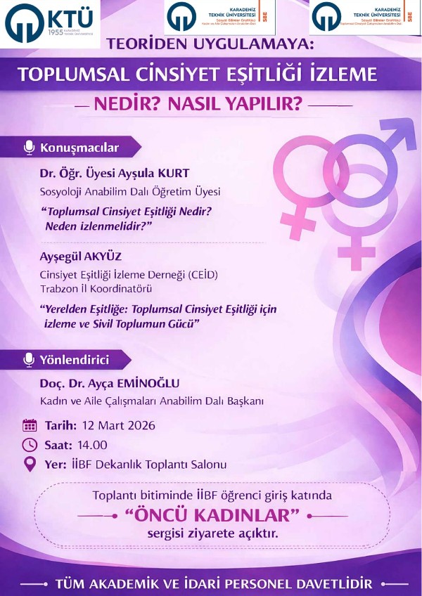 Teoriden Uygulamaya: Toplumsal Cinsiyet Eşitliği İzleme Nedir? Nasıl Yapılır?