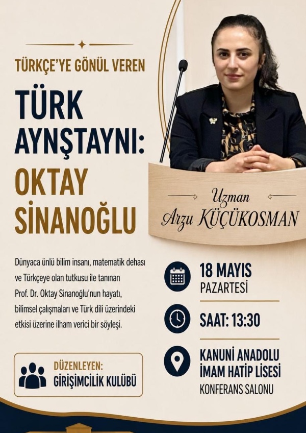 Türkçeye Gönül Veren Türk Aynştaynı: Oktay Sinanoğlu