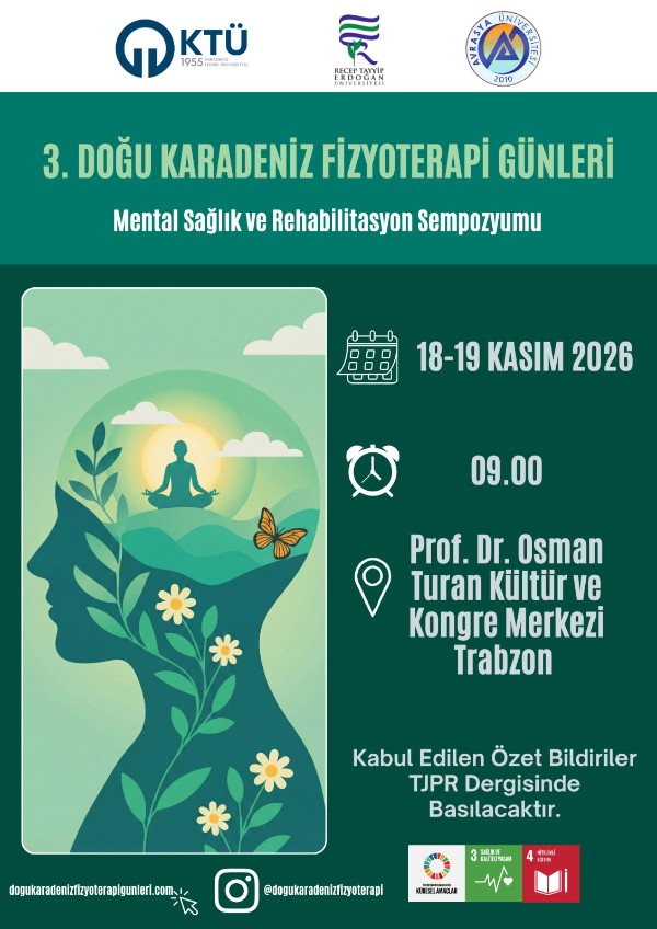 3. Doğu Karadeniz Fizyoterapi Günleri