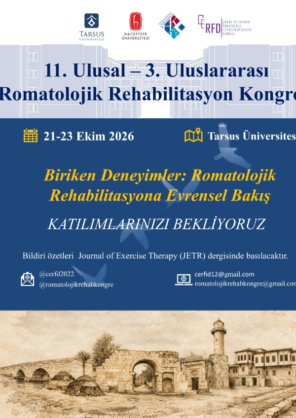 11. Ulusal 3. Uluslararası Romatolojik Rehabilitasyon Kongresi